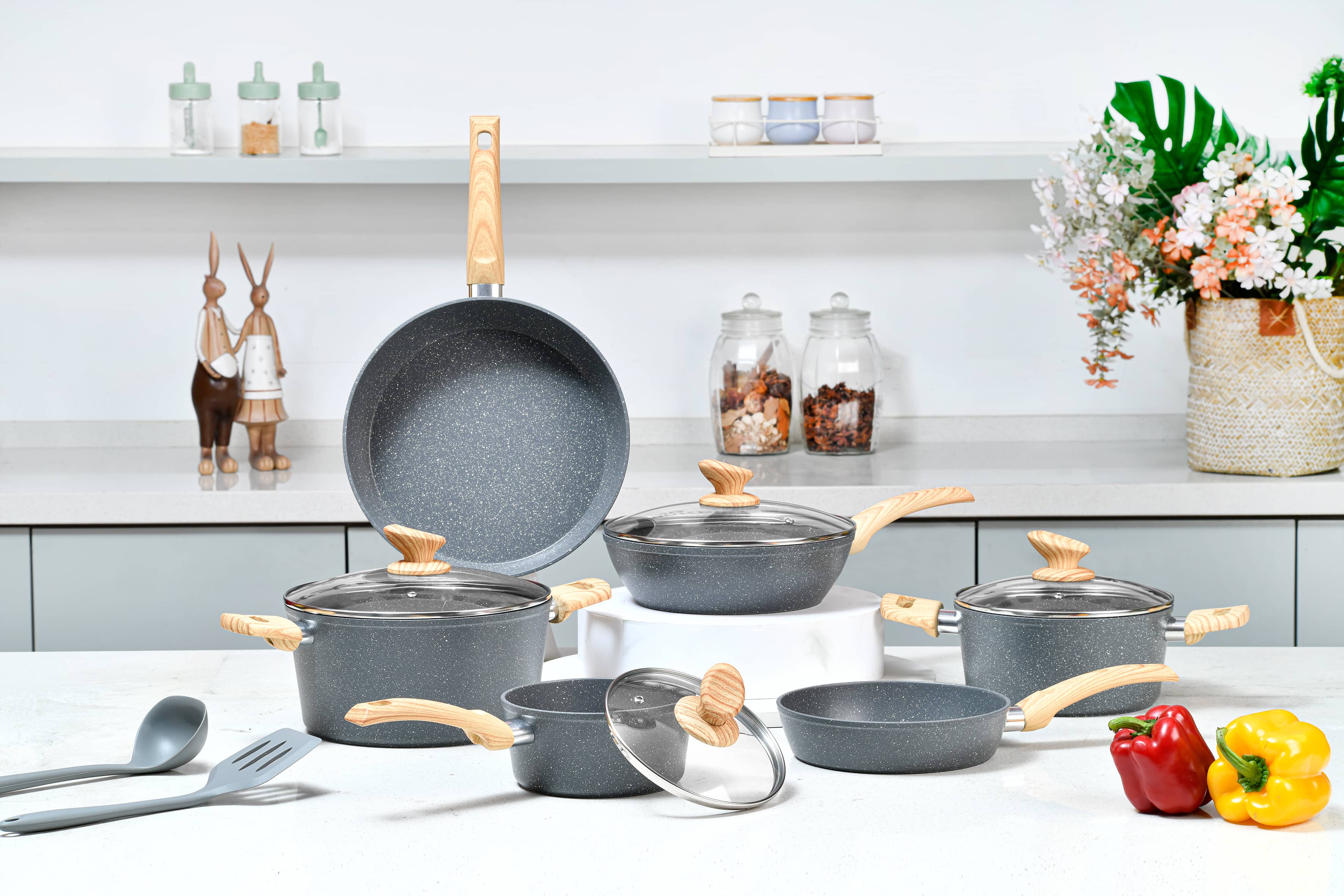 Seturi de vase de gătit de top din aluminiu turnat, revizuite pentru 2024